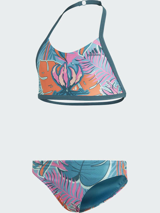adidas Flower Kinder Badeanzug Bikini Mehrfarbig