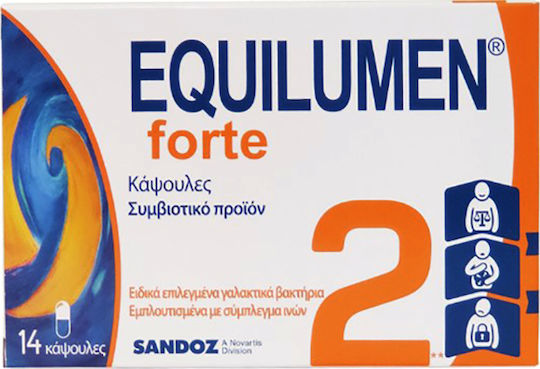 Sandoz Equilumen Forte 2 with Probiotics and Prebiotics 14 caps