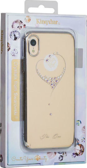 Kingxbar Wish with Swarovski Crystals Back Cover Plastic Silver (iPhone X / Xs)