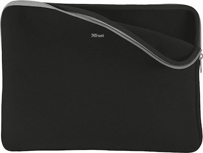 Trust Primo Soft Sleeve Tasche Fall für Laptop 15.6" in Schwarz Farbe