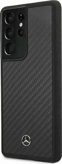 Mercedes-Benz Dynamic Line Back Cover Πλαστικό Μαύρο (Galaxy S21 Ultra 5G)