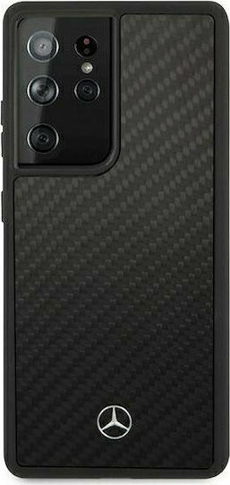 Mercedes-Benz Dynamic Line Back Cover Πλαστικό Μαύρο (Galaxy S21 Ultra 5G)