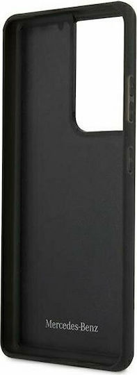 Mercedes-Benz Dynamic Line Back Cover Πλαστικό Μαύρο (Galaxy S21 Ultra 5G)