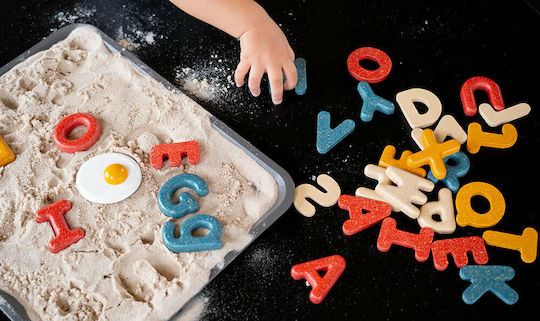 Plan Toys Βρεφικό Παιχνίδι Αλφαβήτα Με Κεφαλαία (Αγγλικά) από Ξύλο για 24+ Μηνών