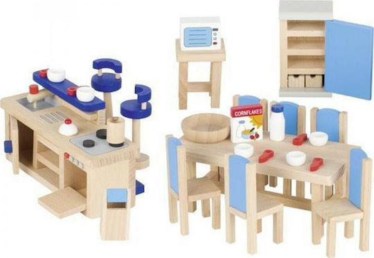 Goki Kitchen Furniture for Flexible Puppets Möbel für Puppenhaus