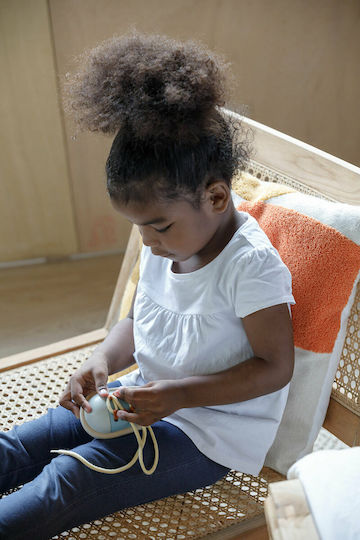 Plan Toys Lacing Toy Shoe with Lace made of Wood for 10++ Months