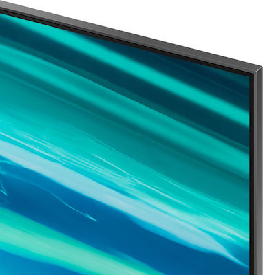 Samsung Smart Τηλεόραση 55" 4K UHD QLED QE55Q80A HDR (2021) QE55Q80AATXXH