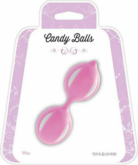 Toyz4lovers Candy Balls Vaginal Kegel Balls Vaginalbälle Rosa
