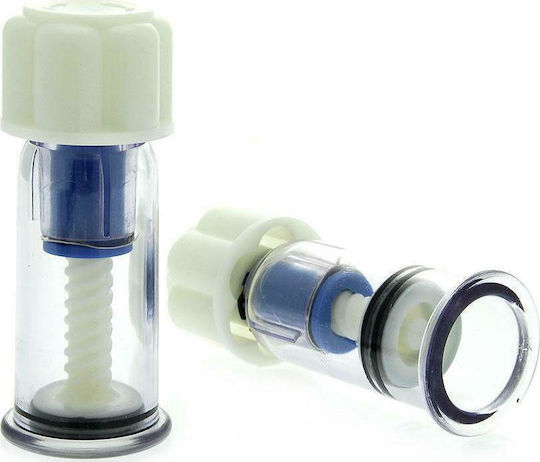 XR Size Matters Twist & Suck 2 Piece Suction Set Аспиратор Нипели Прозрачен 2бр