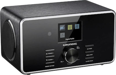 Grundig DTR 4500 BT DAB Επιτραπέζιο Ραδιόφωνο Ρεύματος DAB+ με Bluetooth και USB Μαύρο