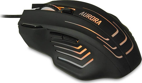 iBox Aurora A-2 RGB Gaming Mouse 6400 DPI Negru