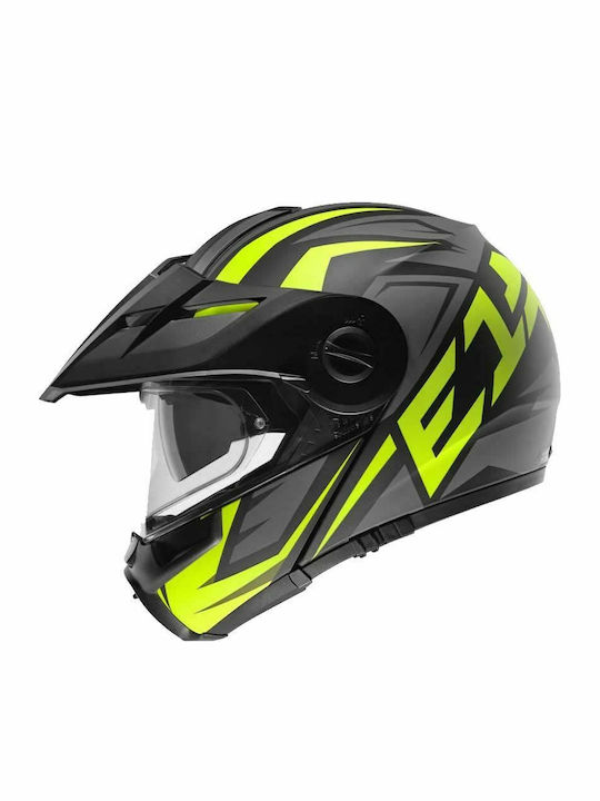 Schuberth E1 Tuareg Aufklappbar mit Sun Visor Yellow Schuberth E1 Tuareg Aufklappbar mit Sun Visor Yellow