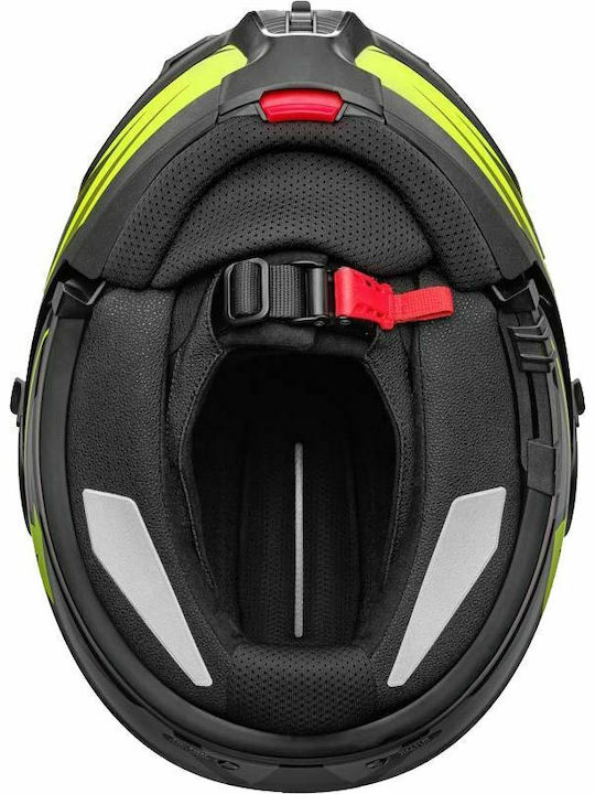 Schuberth E1 Tuareg Galben Casca Moto Flip-Up Cu Sunvisor
