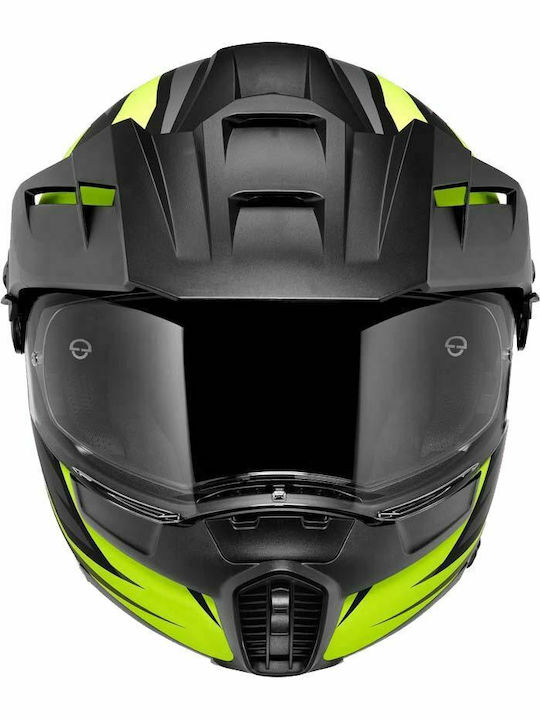 Schuberth E1 Tuareg Galben Casca Moto Flip-Up Cu Sunvisor