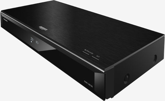 Panasonic Blu-Ray Player DMR-UBC90 DMR-UBC90EGK Built-in WiFi with Blu-Ray/DVD Recording and USB Media Player Capability Black
