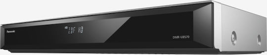 Panasonic Blu-Ray Player DMR-UBS70EGS Built-in WiFi with Blu-Ray/DVD Recording and USB Media Player Capability Black