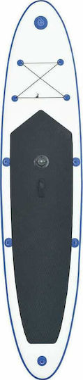 vidaXL Set Inflatable SUP Board / Windsurf with Length 3.3m Blue