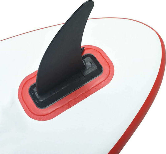 vidaXL Φουσκωτή Σανίδα SUP / Windsurf με Μήκος 3.3m Κόκκινη