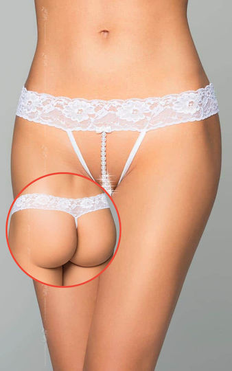 Softline G-String 2482 Frauen Sexy Zeichenfolge White