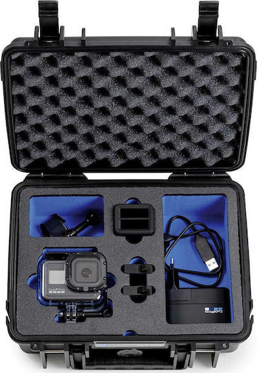 B&W International Type 1000 with GoPro HERO8 Inlay Θήκη Μεταφοράς για GoPro Hero 5 / Hero 8 1000/B/GOPRO8