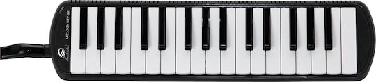 Soundsation Melodica 32 Keys Melody Key 32 Black