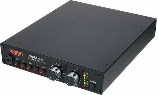 Warm Audio WA-12 MKII Microphone Preamplifier Mono with Phantom Power & 1 XLR Input
