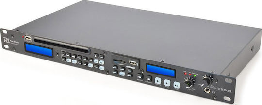 Power Dynamics Rack CD Player PDC-35 with Recording Mode