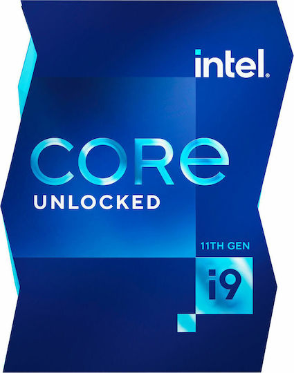 Intel Core i9-11900K 3.5GHz Επεξεργαστής 8 Πυρήνων για Socket 1200 σε Κουτί