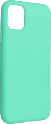 Roar Colorful Jelly Silicone Back Cover Turquoise (iPhone 11)