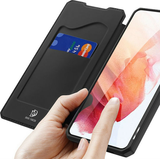 Dux Ducis Skin X Book Δερματίνης Μαύρο (Galaxy S21 5G)