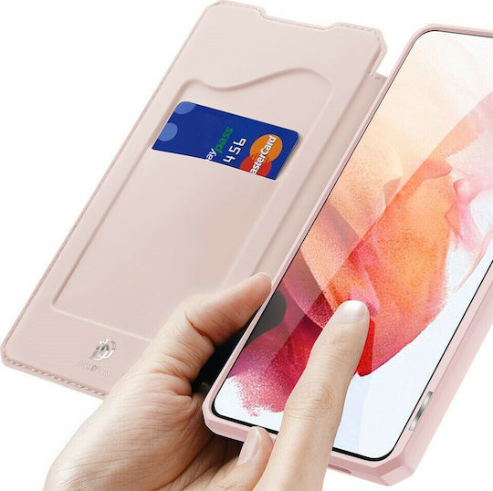 Dux Ducis Skin X Book Piele artificială Roz (Galaxy S21 5G)