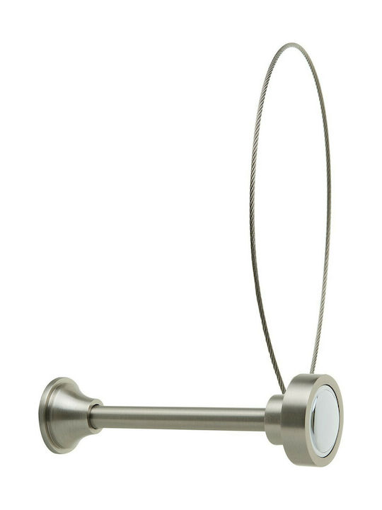 Zogometal Holdback Magnetic made of Metal Nickel Matt / Chrome with Diza 1pcs