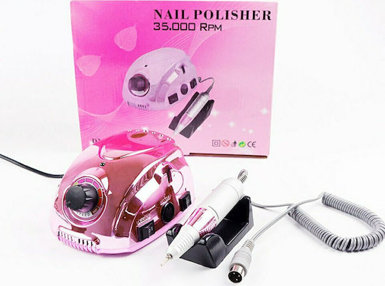 DM-212 Nail Power Drill 3500rpm with Pedal 65W Pink