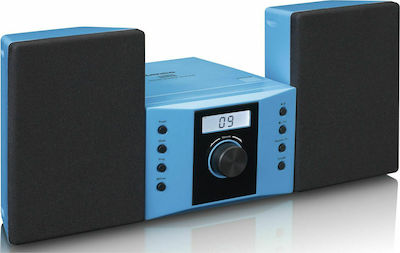 Lenco Ηχοσύστημα MC-013BLUE 4W με CD Player και WiFi Blau