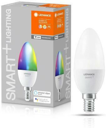 Ledvance Bec Smart LED 5W pentru Dulie E14 RGBW 470lm Reglabil în intensitate