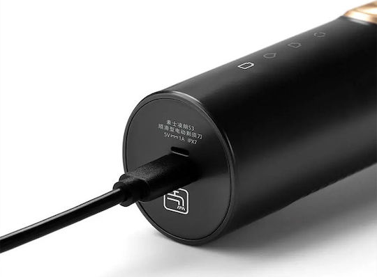Soocas S3 Electric Shaver Περιστρεφόμενη Ξυριστική Μηχανή Προσώπου Επαναφορτιζόμενη