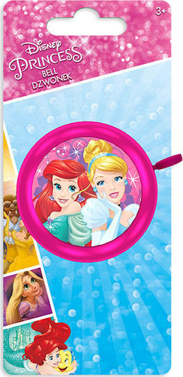 Seven Disney Princess Clopot de bicicletă pentru copii Roz