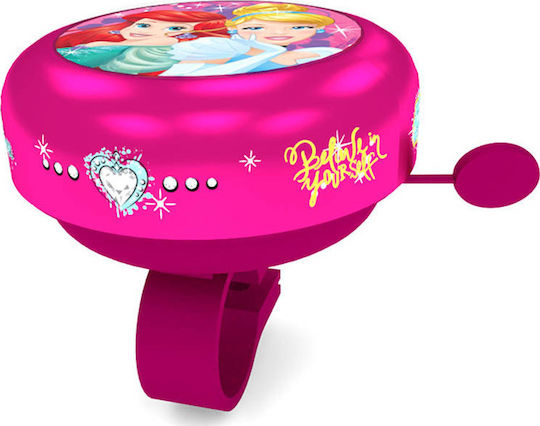 Seven Disney Princess 93- Kids' Bicycle Bell Pink