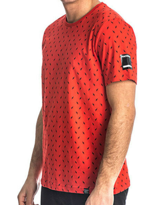 Paco & Co Men's Short Sleeve T-shirt Red