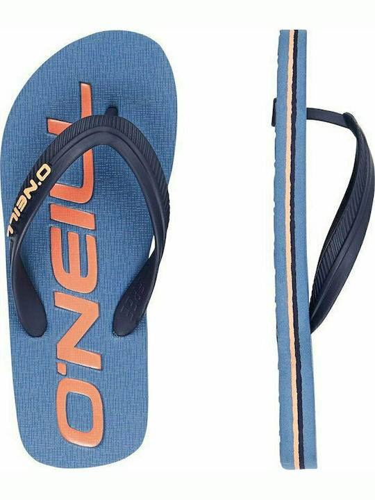 O'neill Kids' Flip Flops Blue Profile Logo