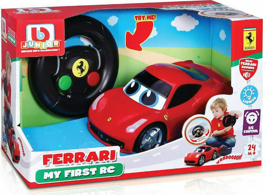 Bburago Junior Ferrari My First Rc 458 Italia Remote Controlled Car