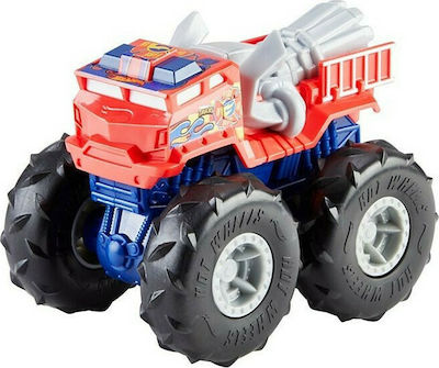 Hot Wheels Monster Truck Twisted Tredz Car 5 Alarm for 3++ Years