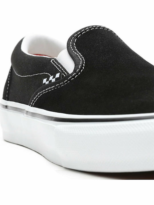 Skate Men's Slip-Ons Black