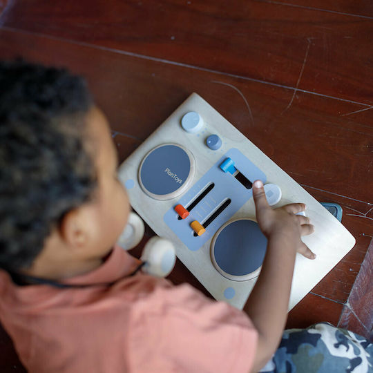 Plan Toys Mίκτης DJ από Ξύλο για 3+ Ετών 2τμχ