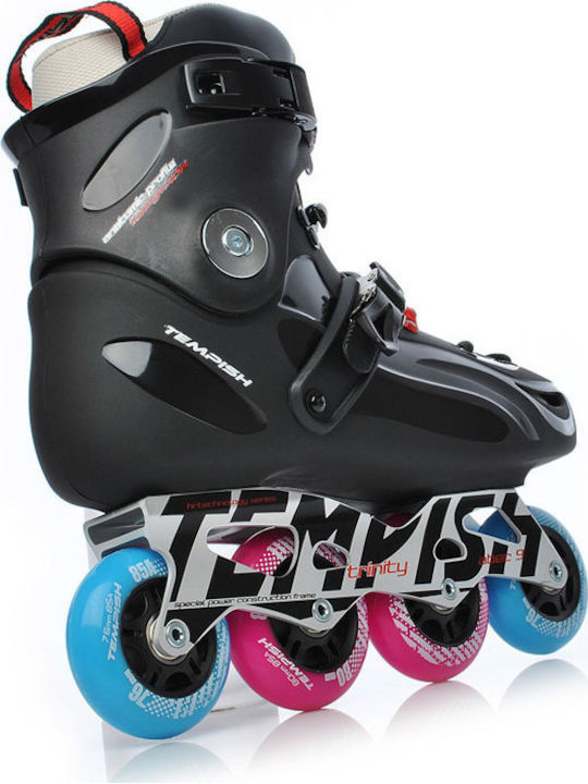 Tempish Trinity Ex Inline Αυξομειούμενα Rollers Μαύρα Ενηλίκων