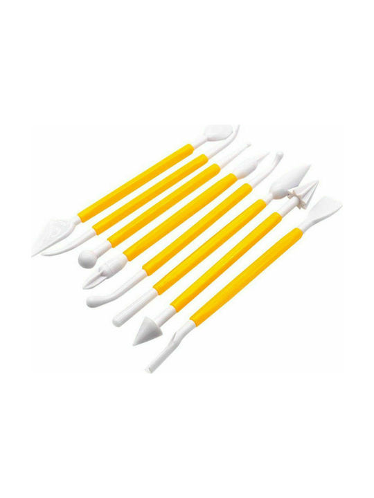 Plastic Sugar Paste Modeling Tools 8pcs