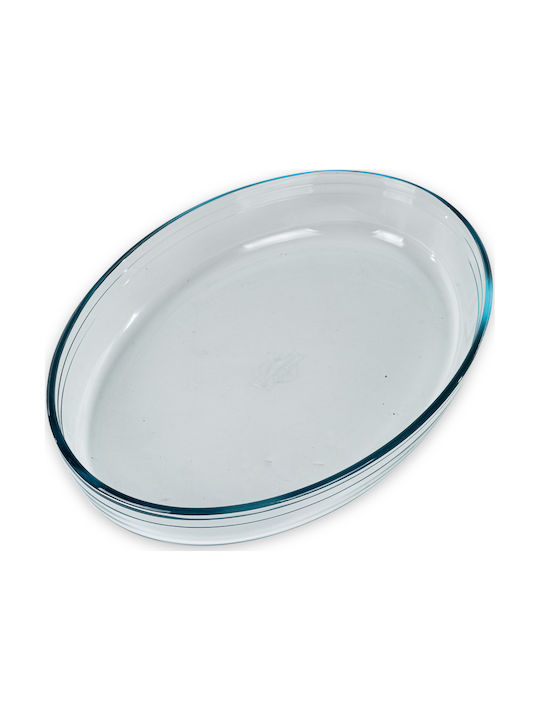Ocuisine Glass Oval Heat-Resistant Cookware 4000ml