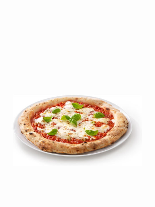 Bormioli Rocco Ronda Pizza Servierplatte Porzellan Weiß 33.5x33.5cm 1Stück