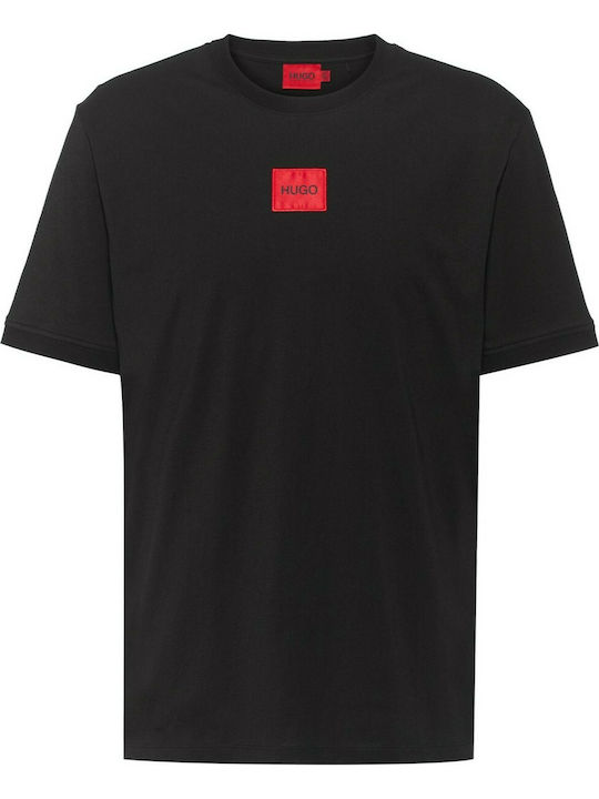 Hugo Boss Herren T-Shirt Kurzarm Schwarz