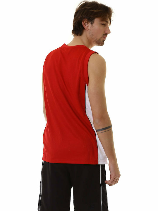 Champion Men's Athletic Sleeveless Blouse Red